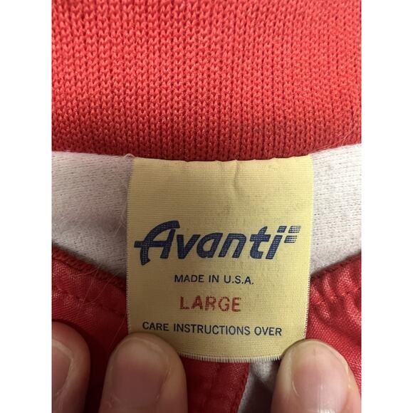 CSX Transportation Men's Jacket Large Full Zip Windbreaker Red Freight Retro - Picture 8 of 12